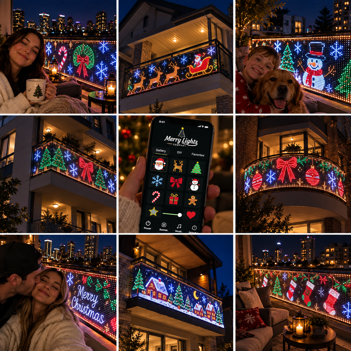 Balcony Merry Lights™