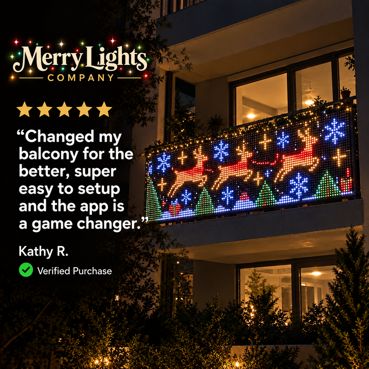 Balcony Merry Lights™